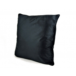 Poduszka aksamitna czarna 60 x 60 cm